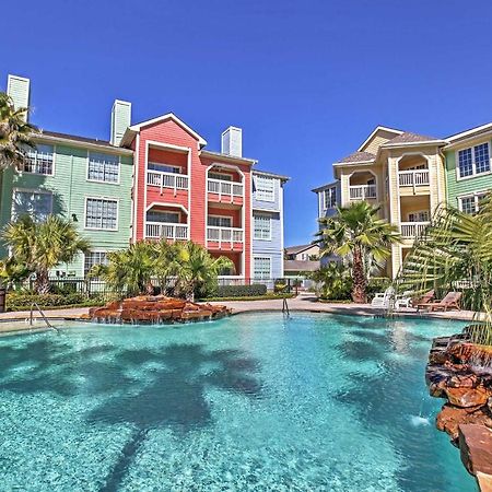 Colorful Galveston Retreat Steps From Beach And Pool Kültér fotó