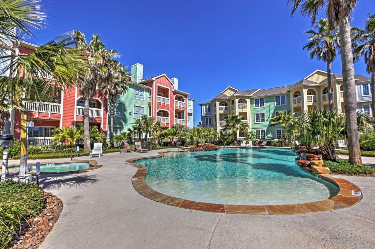 Colorful Galveston Retreat Steps From Beach And Pool Kültér fotó