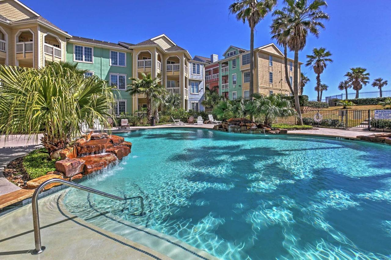 Colorful Galveston Retreat Steps From Beach And Pool Kültér fotó